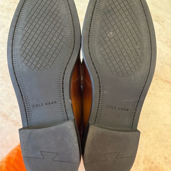 COLE HAAN Brown Leather Loafers for Men - Picture 4 of 6